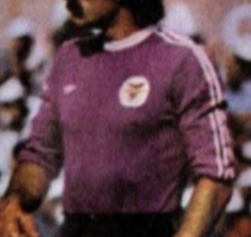 Equipación de portero de Benfica 79-80
