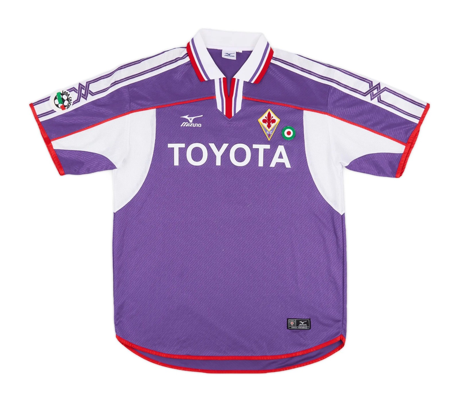 Primera equipación de Fiorentina 01-02