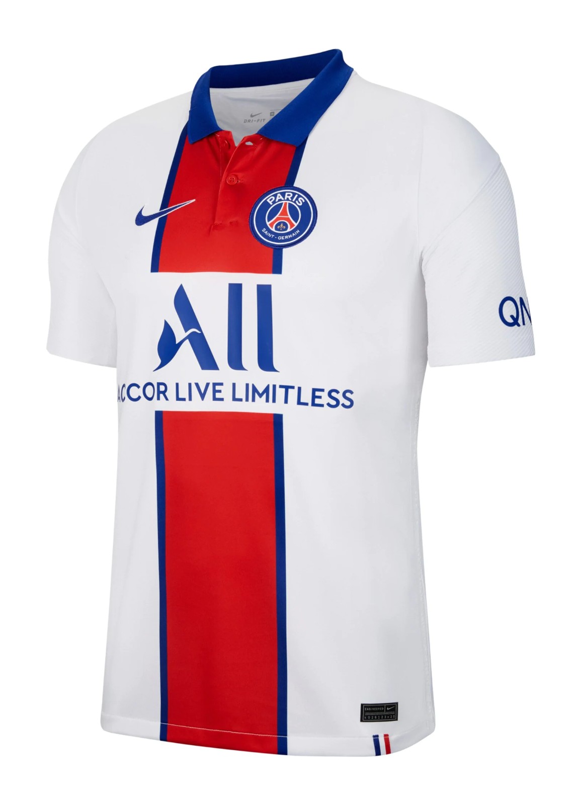 Segunda equipación de Paris Saint-Germain 20-21