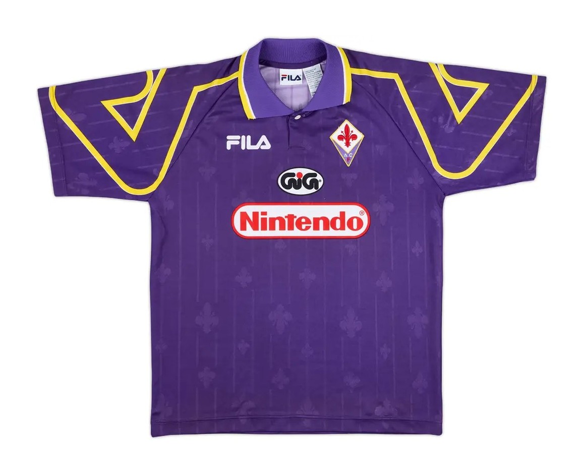 Primera equipación de Fiorentina 97-98
