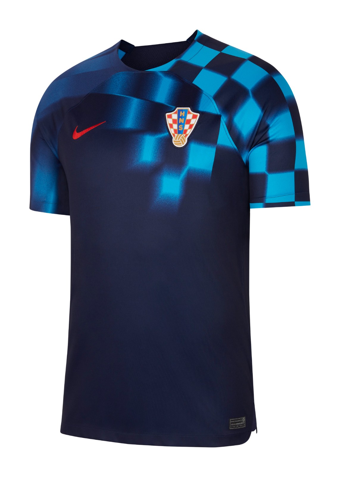Segunda equipación de Croacia 2022
