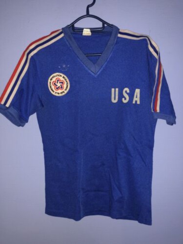 Primera equipación de Estados Unidos 1976
