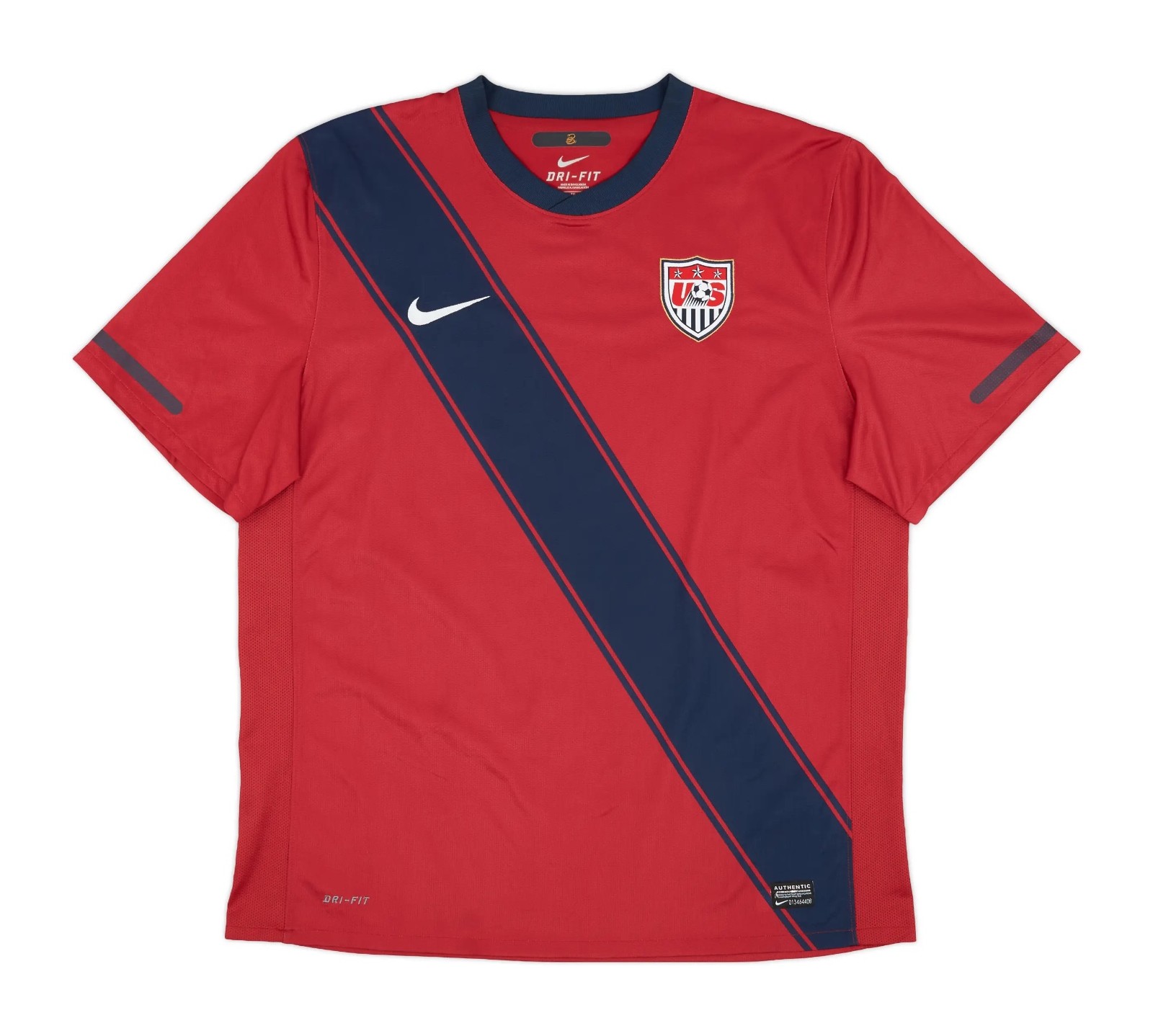 Segunda equipación de Estados Unidos 2011