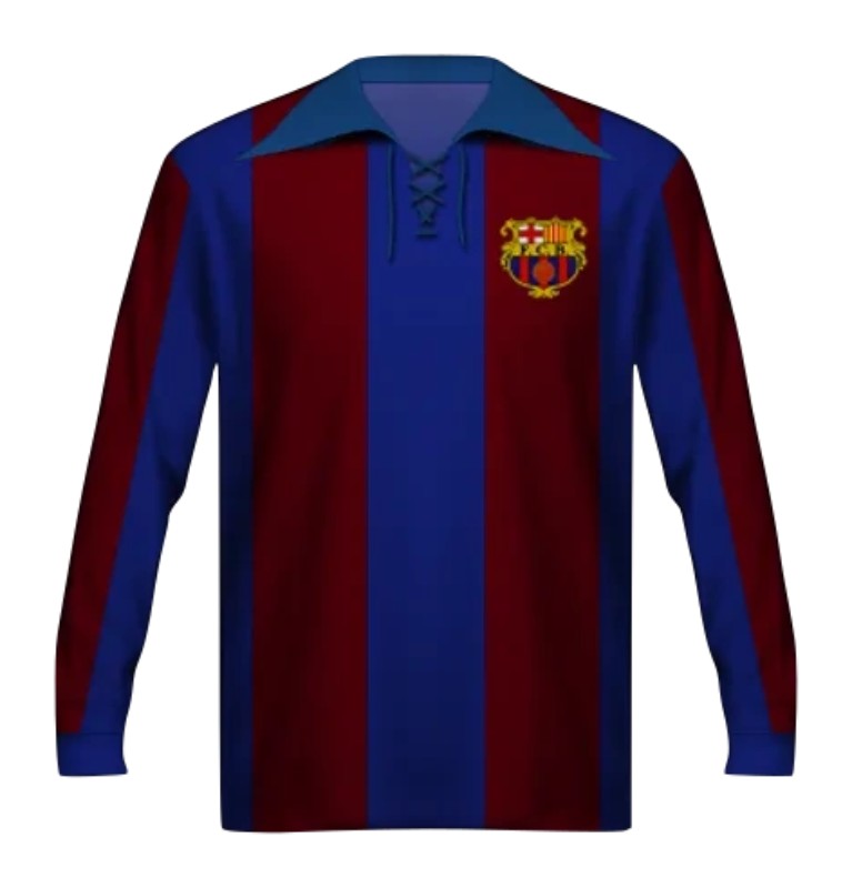 Primera equipación de Barcelona 1919-20