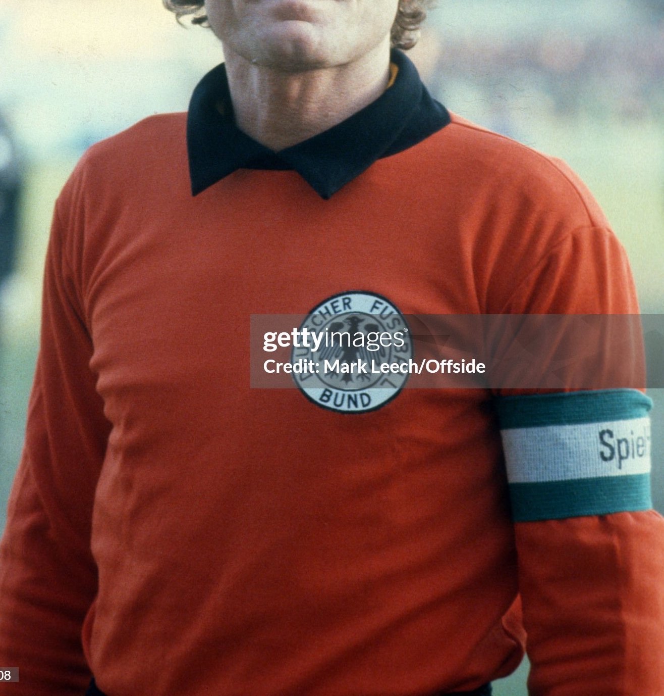 Equipación de portero de Alemania 1979