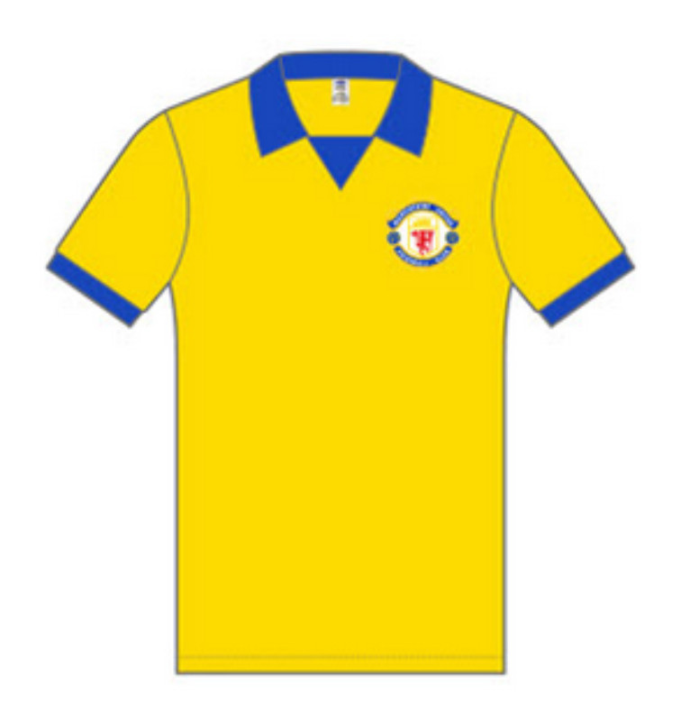 Tercera equipación de Manchester United 72-73