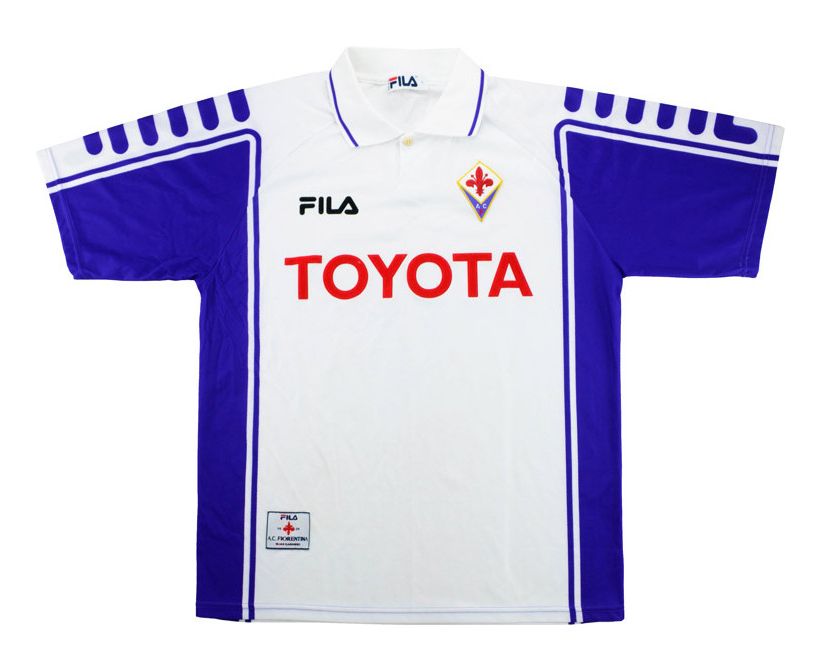 Segunda equipación de Fiorentina 99-00