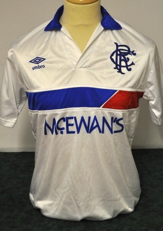 Rangers FC 86-87 Visitante