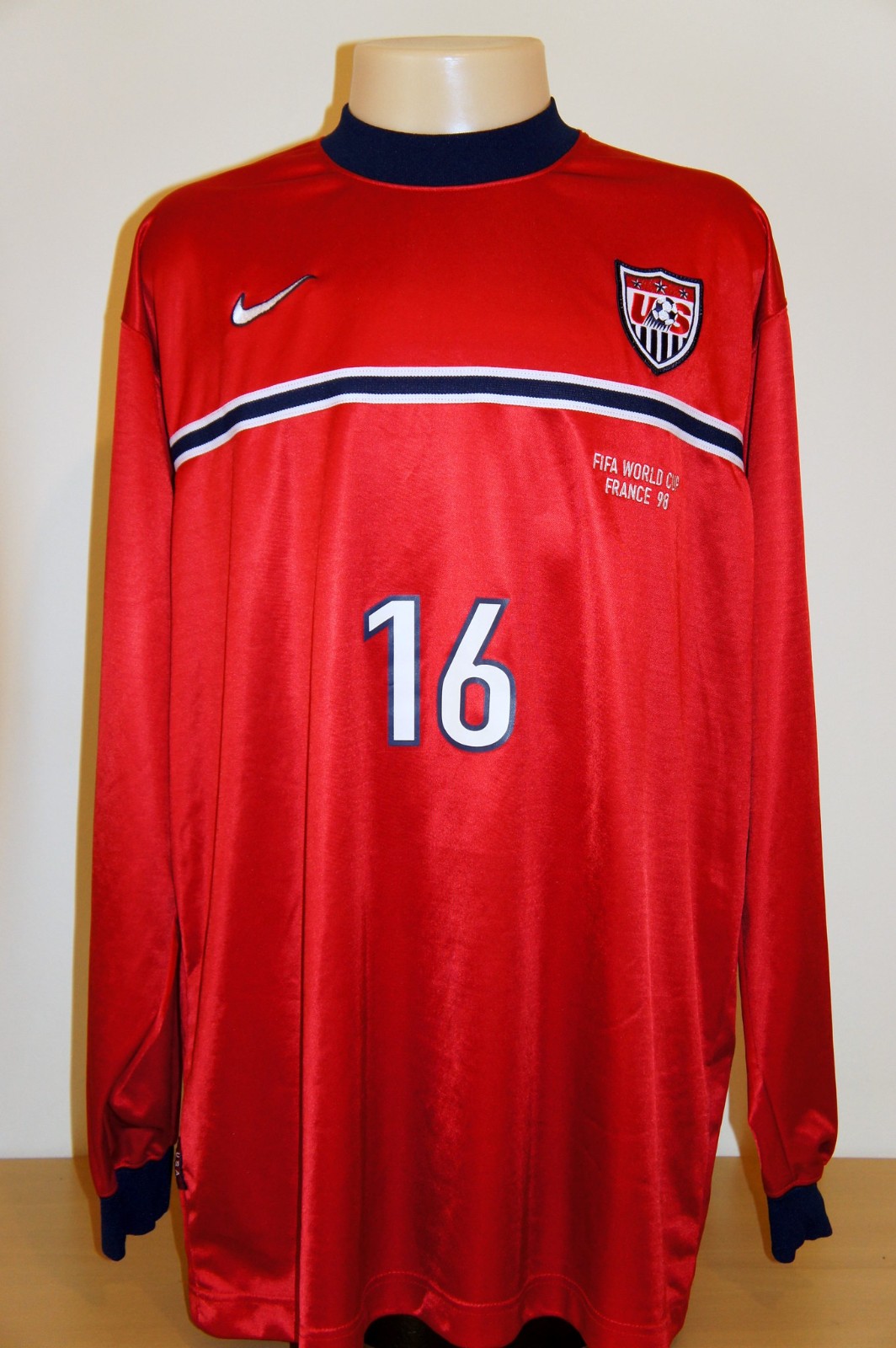 Equipación de portero de Estados Unidos 1998