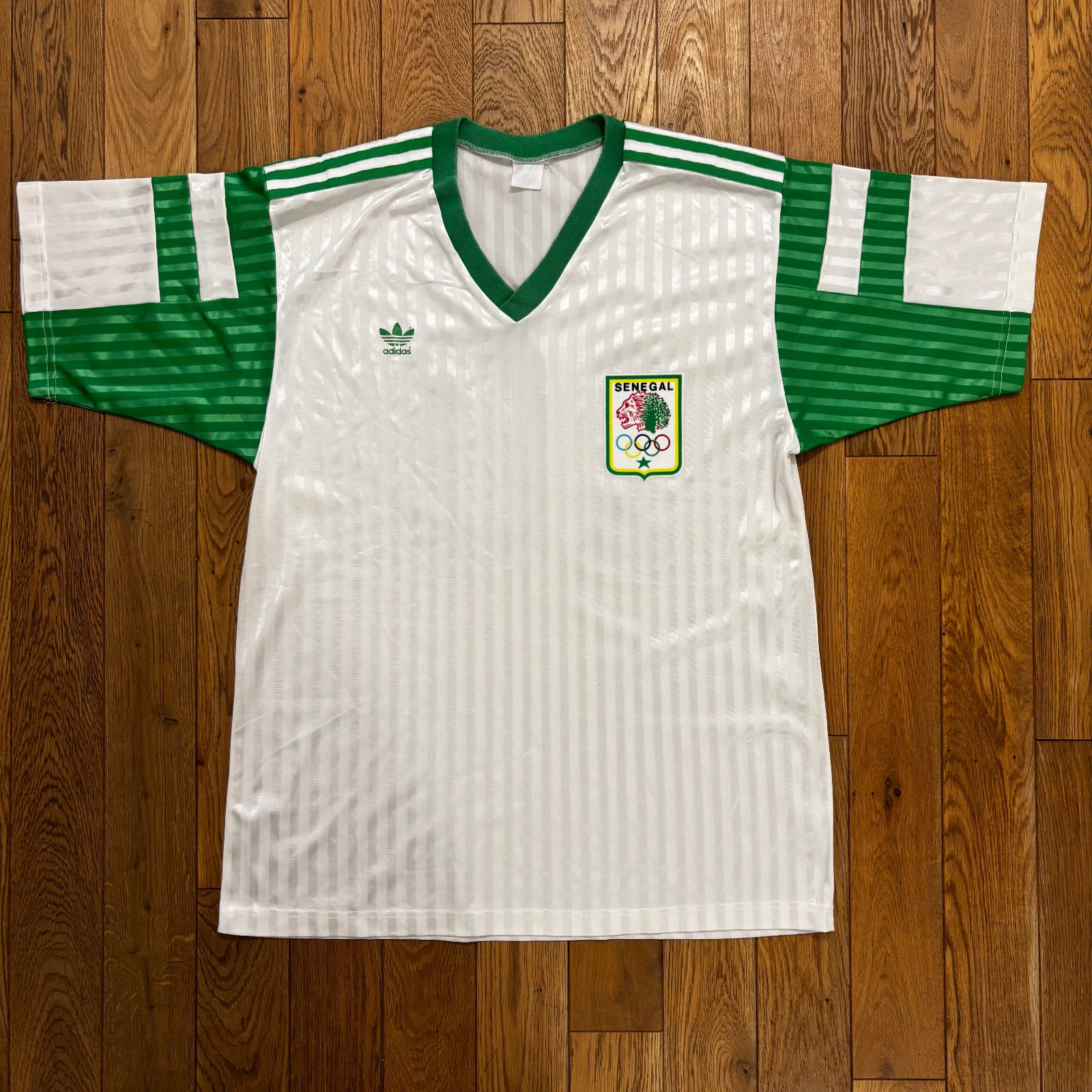 Primera equipación de Senegal 1992