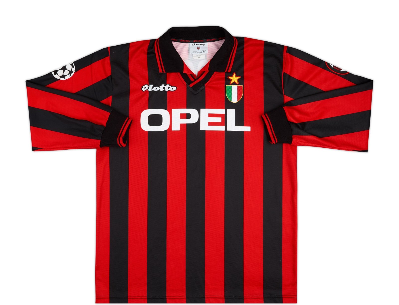 Equipación especial de Milan 96-97