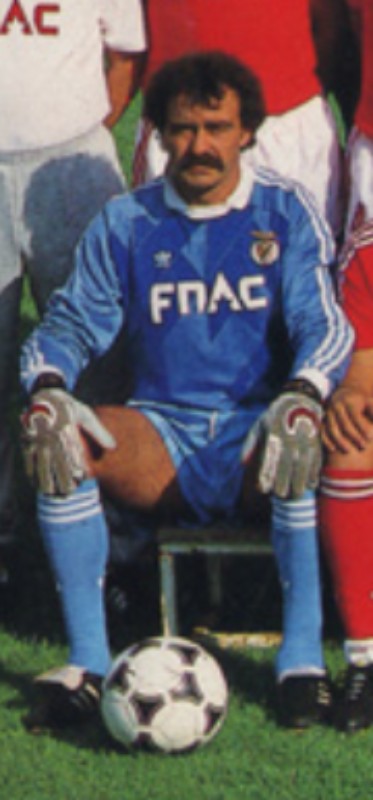 Equipación de portero de Benfica 88-89