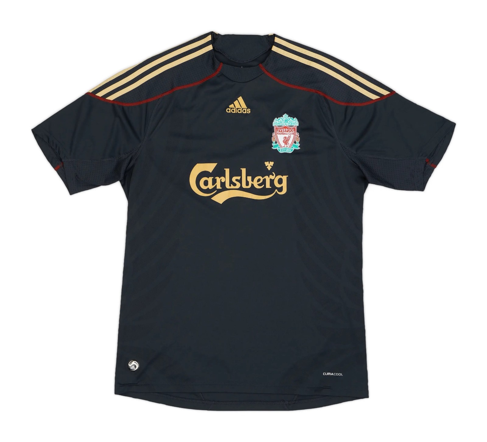 Segunda equipación de LiverpoolFC 09-10