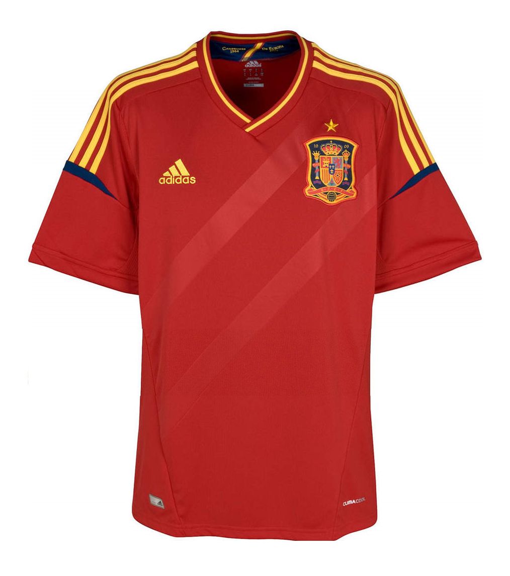 Primera equipación de España 2012