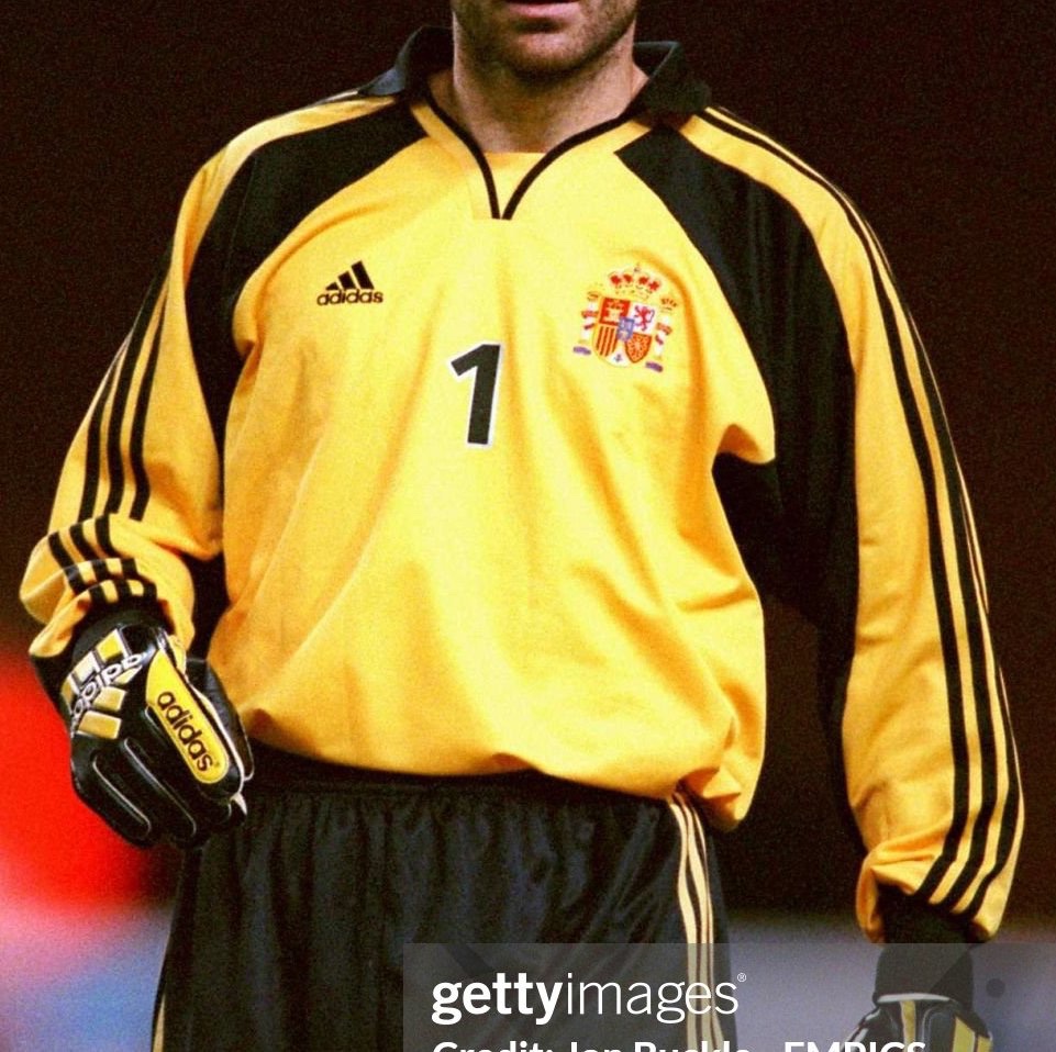 Equipación de portero de España 2000
