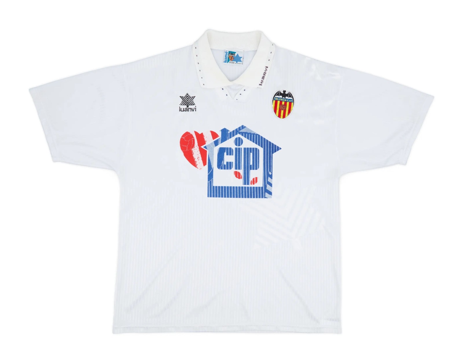 Primera equipación de Valencia 94-95