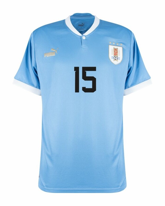 Primera equipación de Uruguay 2022