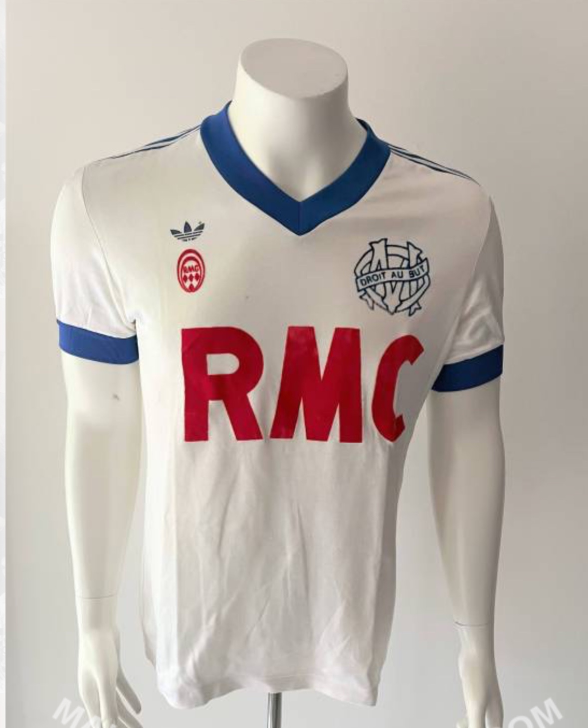 Primera equipación de Olympique de Marsella 84-85