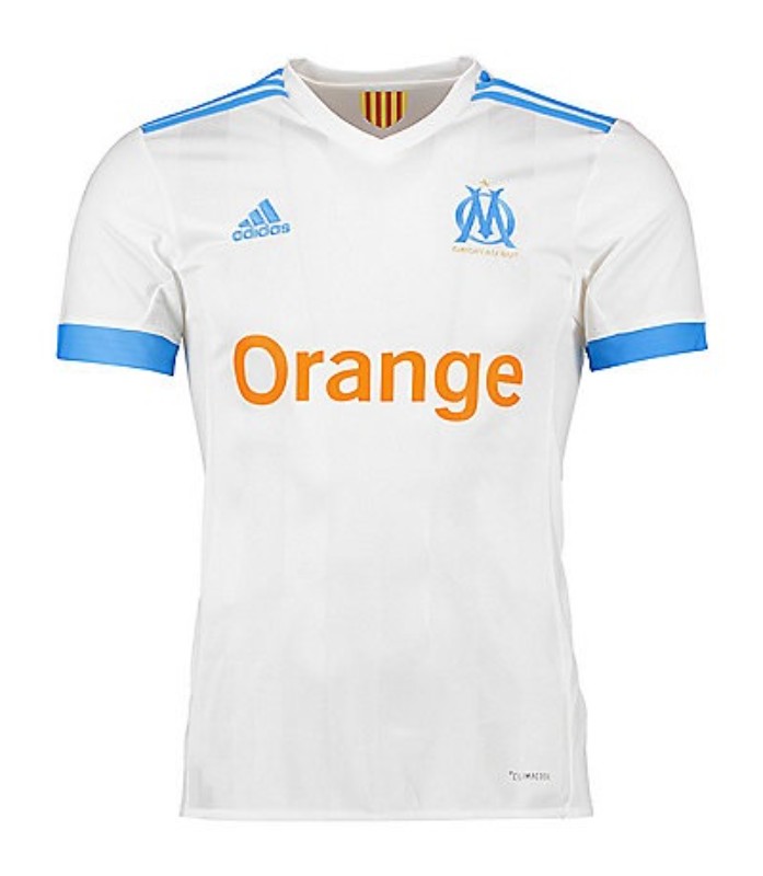 Primera equipación de Olympique de Marsella 17-18