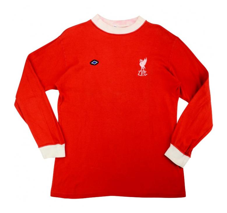 Primera equipación de LiverpoolFC 73-74