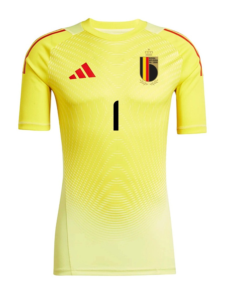 Equipación de portero de Bélgica 2025