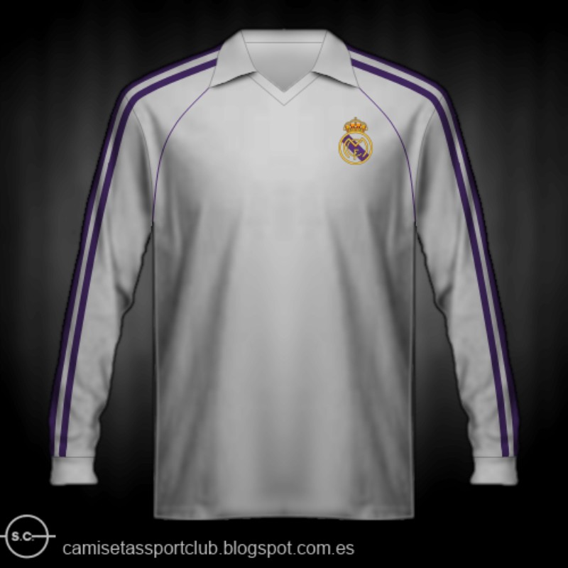 Equipación especial de Real Madrid 80-81