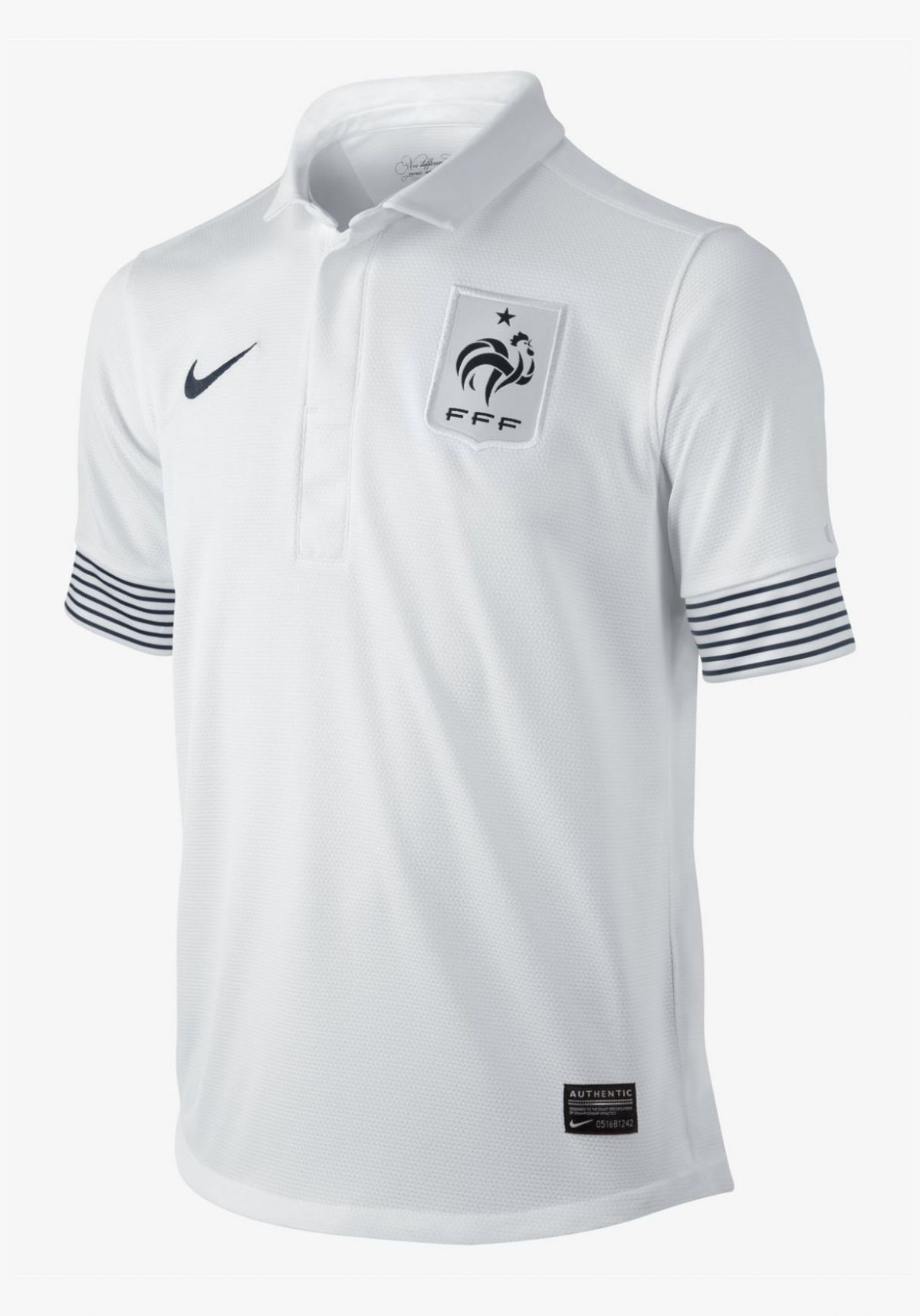 Equipación Visitante de Francia 2012