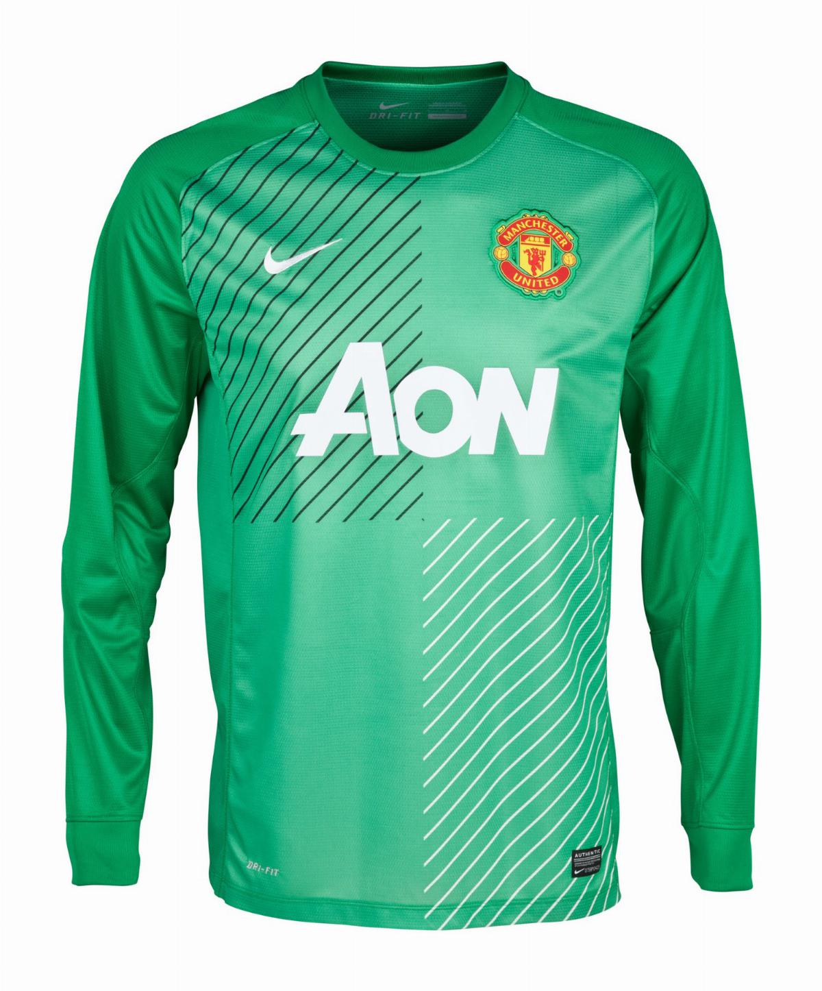 Equipación de portero de Manchester United 13-14