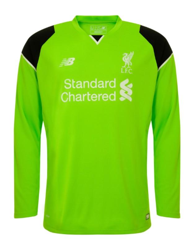 Equipación de portero de LiverpoolFC 16-17