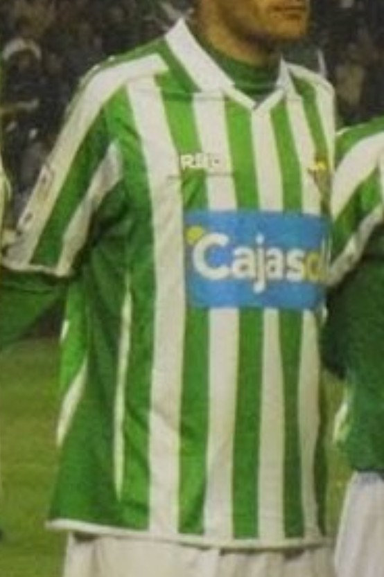 Primera equipación de Real Betis 10-11