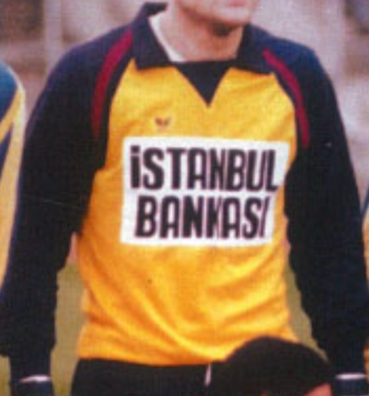 Equipación de portero de Fenerbahçe 82-83