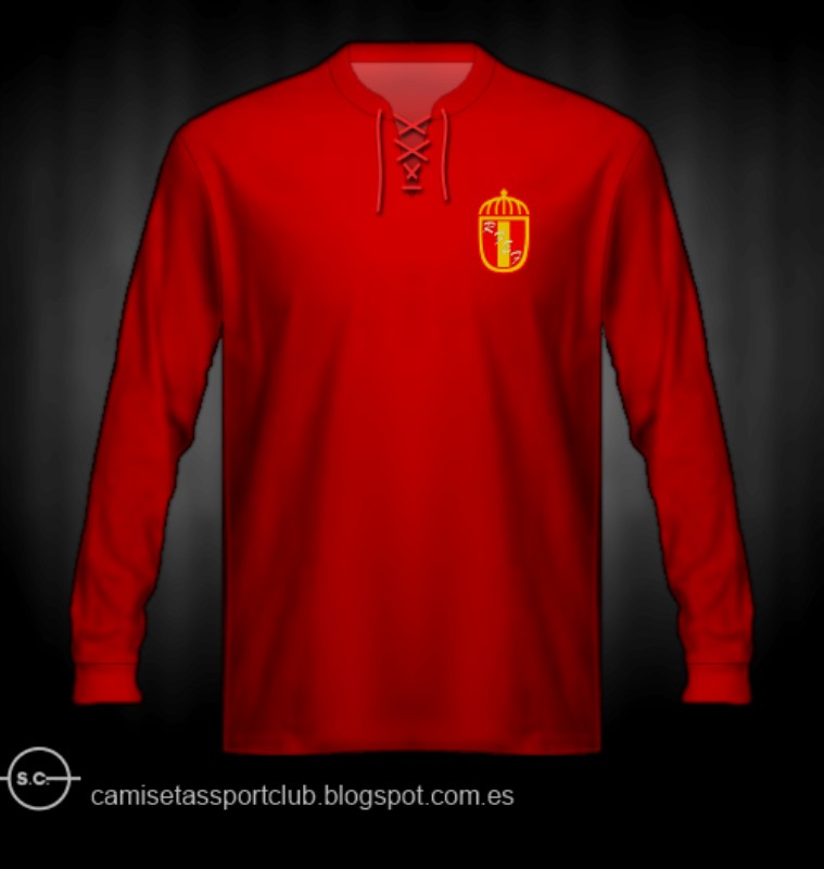 Primera equipación de España 1923
