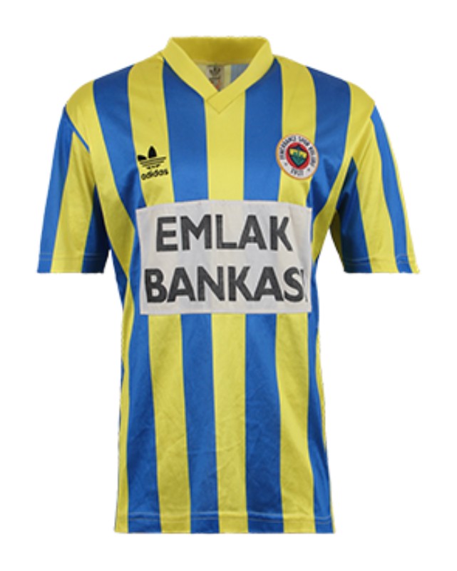 Primera equipación de Fenerbahçe 90-91