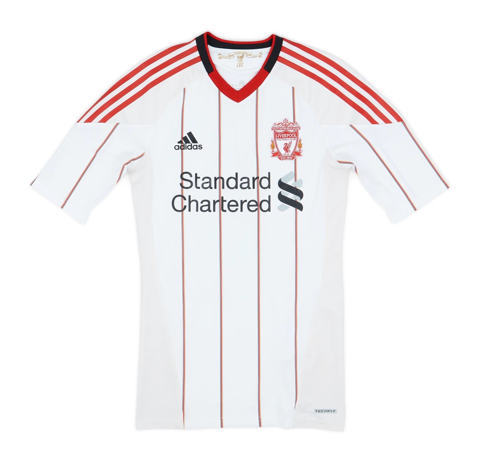 Segunda equipación de LiverpoolFC 10-11
