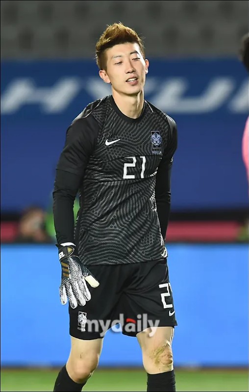 Corea del Sur 20-21 Portero