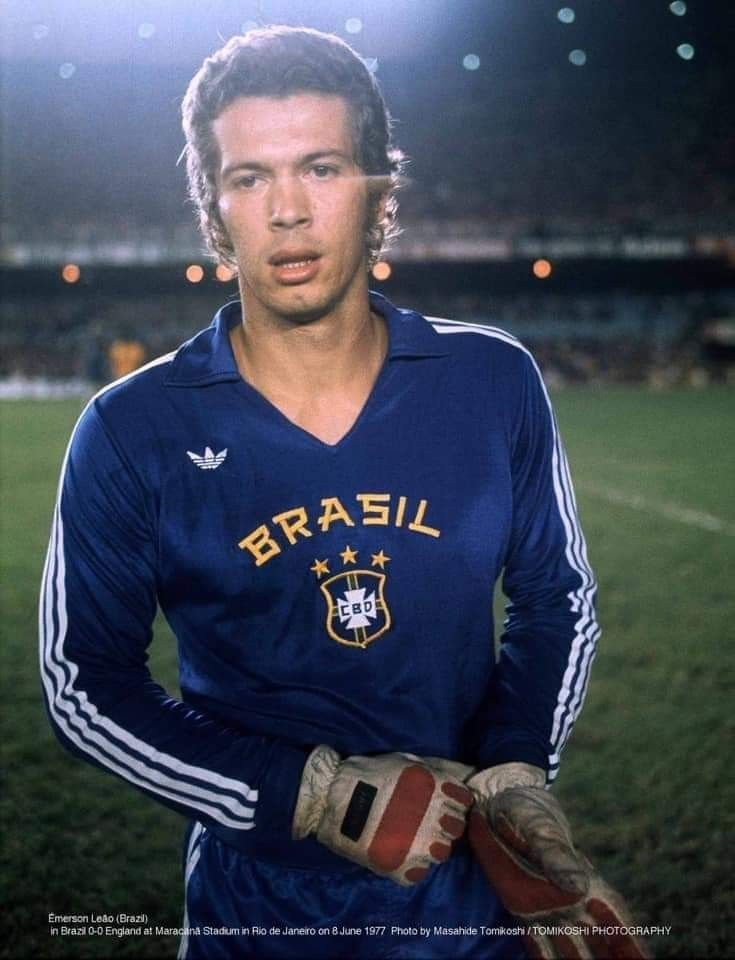 Equipación de portero de Brasil 1977