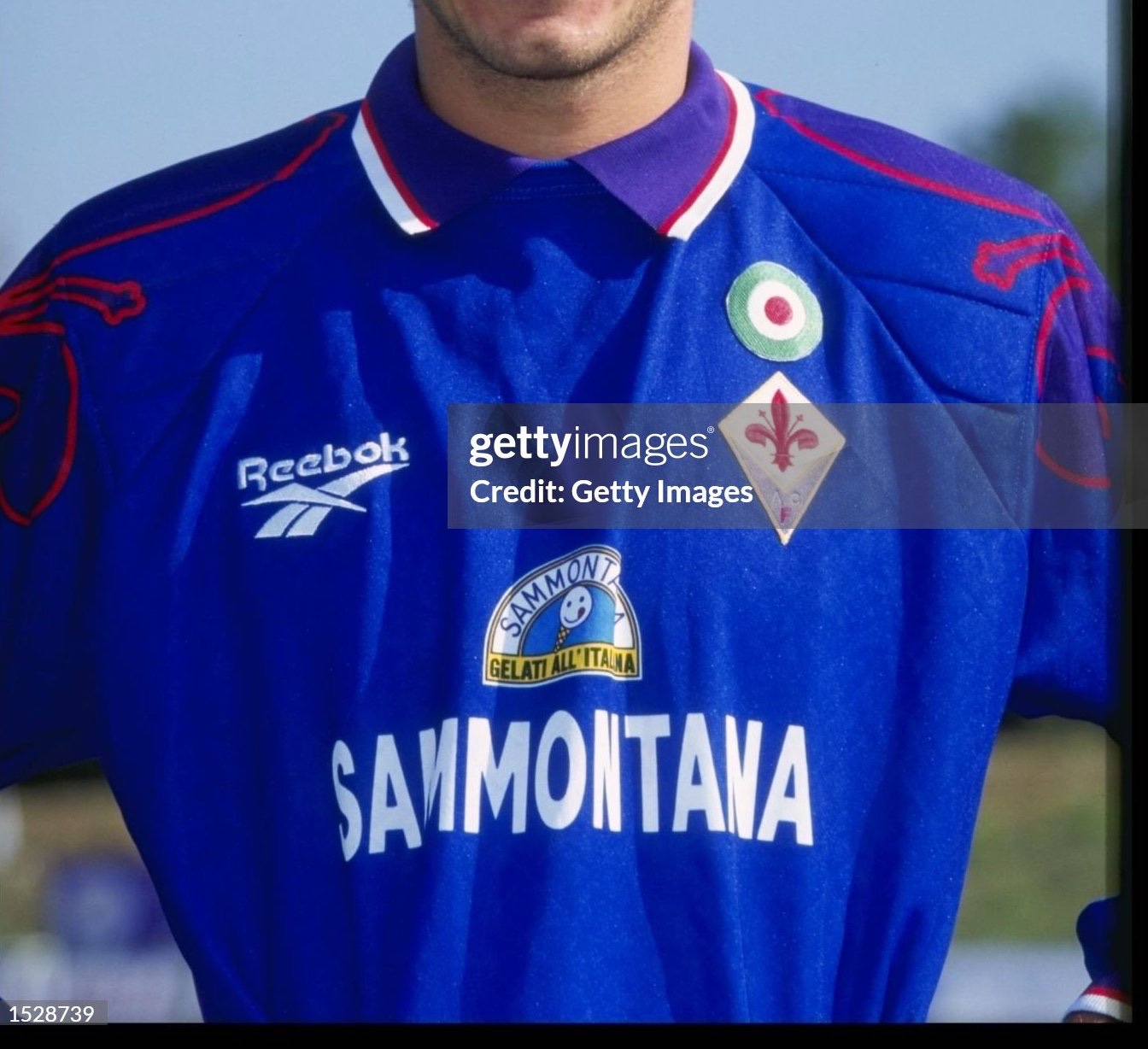 Equipación de portero de Fiorentina 96-97