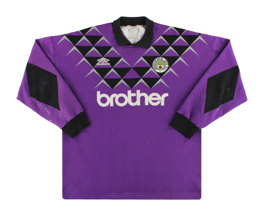 Equipación de portero de Man City 91-92