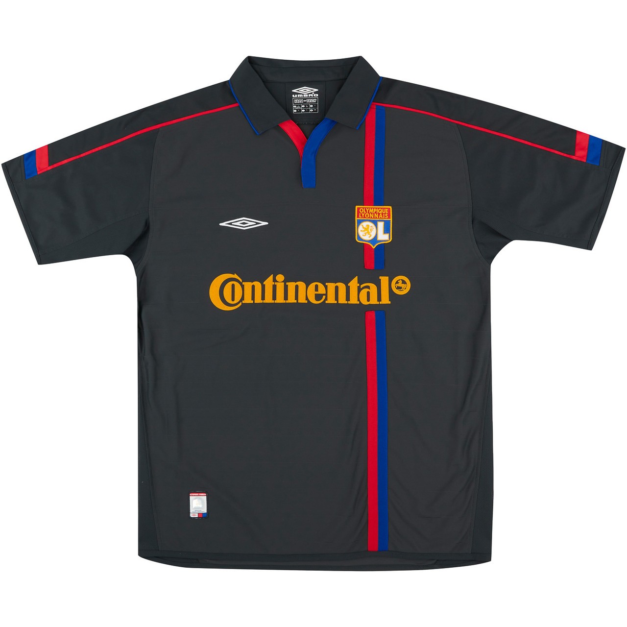 Segunda equipación de Olympique de Lyon 03-04